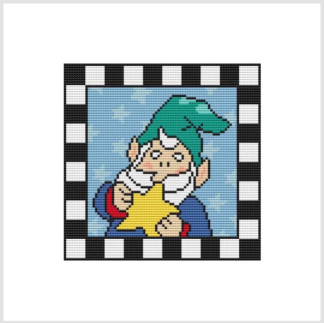 (image for) Country Christmas Checkered - ELF STAR